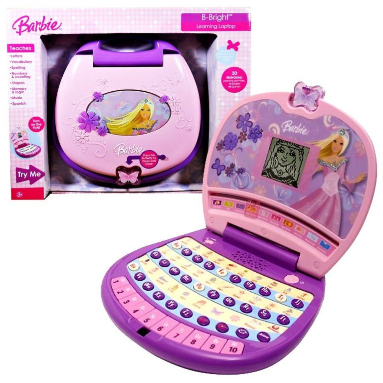 Oregon Scientific Year 2007 Barbie Series Learning Laptop | Barbie-Laptop.com